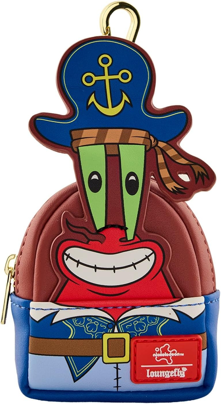 Loungefly: SpongeBob SquarePants Mini Backpack Keychain Charm Toys & Games Loungefly