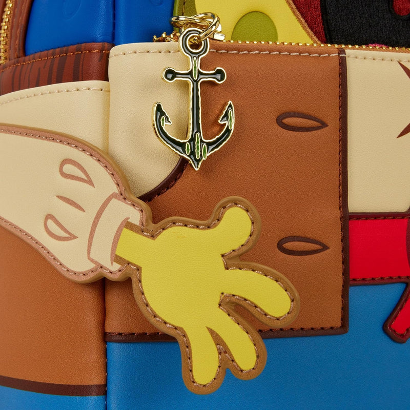 Loungefly: Spongebob Squarepants - Pirate Mini Backpack Clothing and Apparel Loungefly
