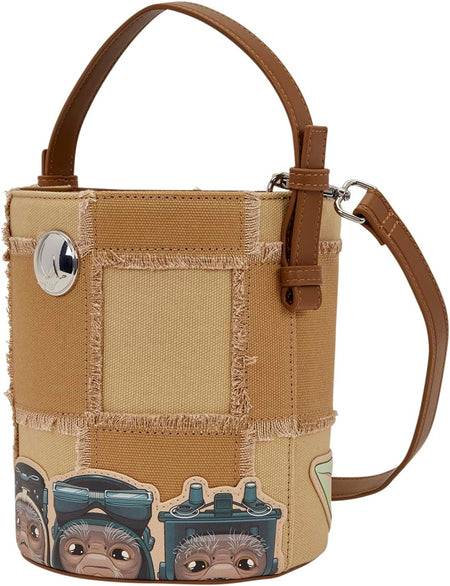 Loungefly: Star Wars The Mandalorian - Grogu and Anzellan Crossbody Bag Clothing and Apparel Loungefly