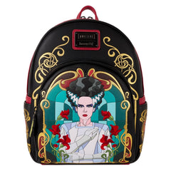 Loungefly: Universal Monsters - Bride of Frankenstein Stained Glass Mini Backpack Clothing and Apparel Funko