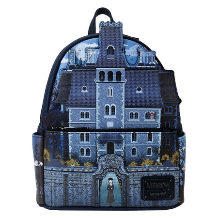 Loungefly: Wednesday Nevermore Academy Glow in the Dark - Mini Backpack Clothing and Apparel Loungefly