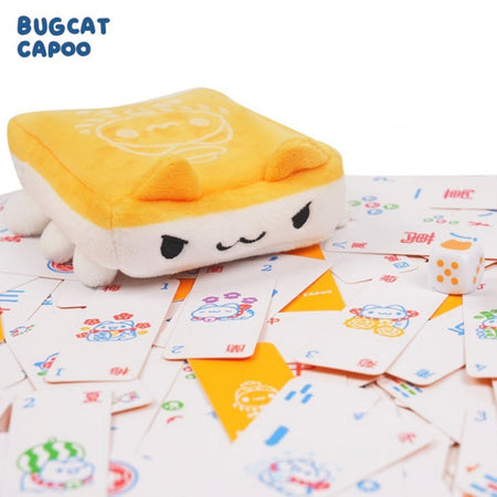 Bugcat Capoo: Lucky Capoo Mahjong Paper Set Board Game Bugcat Capoo