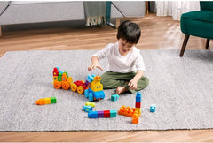 MEGA BLOKS: ABC Musical Train - 50 Pieces Toys & Games Mattel