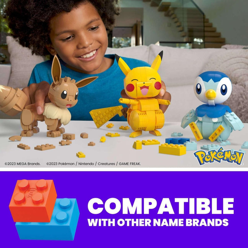 MEGA Pokemon: Build and Show Pokemon Trio - 583 Buildoing Set Toys & Games MEGA