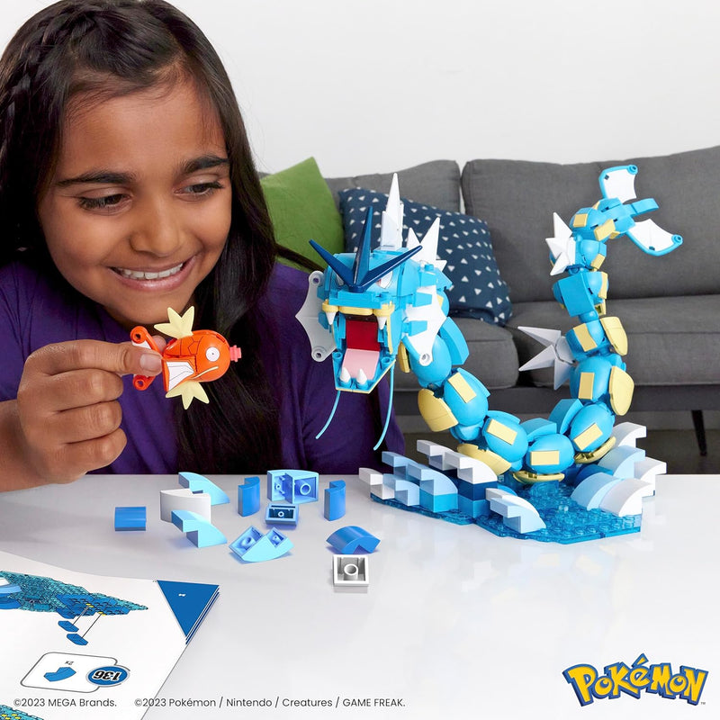 MEGA Pokemon: Magikarp Evolution Set - 411 Piece Building Set Toys & Games Mattel