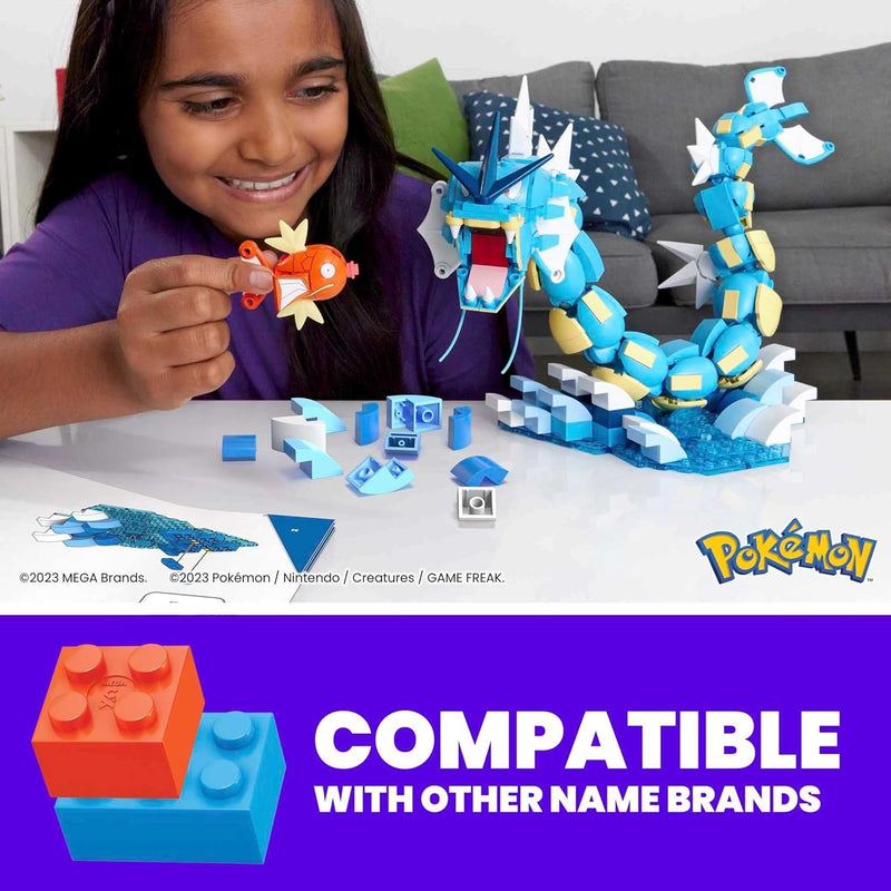 MEGA Pokemon: Magikarp Evolution Set - 411 Piece Building Set Toys & Games Mattel