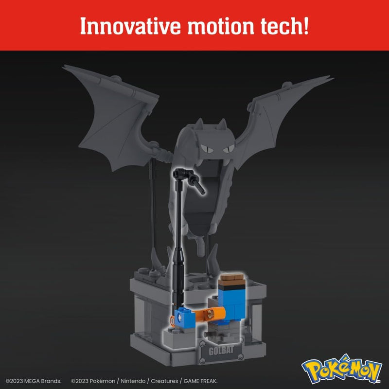 MEGA Pokemon: Mini Motion Golbat - 318 Piece Building Set Toys & Games Mattel