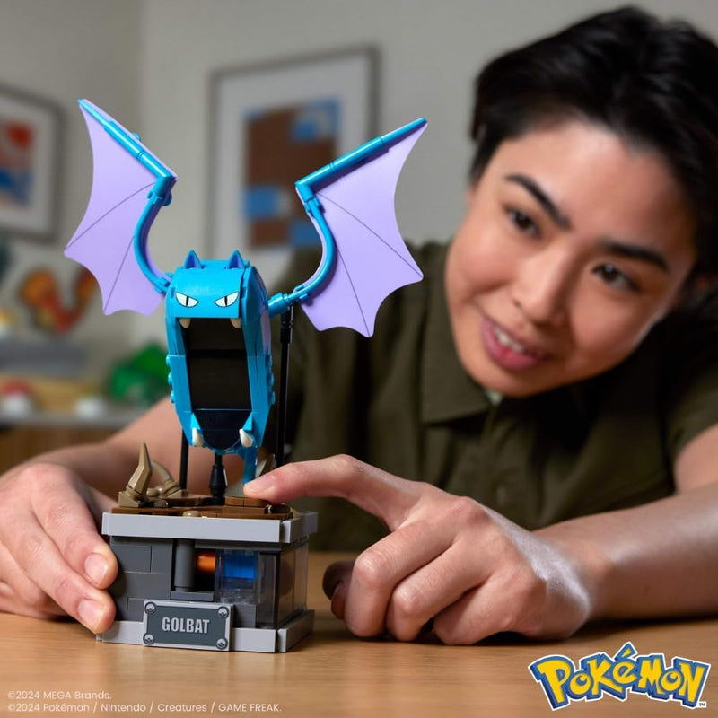 MEGA Pokemon: Mini Motion Golbat - 318 Piece Building Set Toys & Games Mattel
