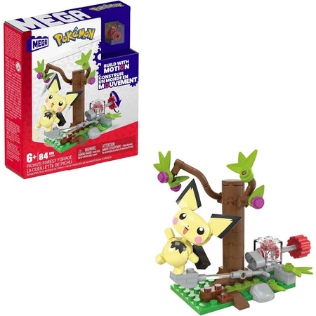 MEGA Pokemon: Pichu Forest Forage - 84 Piece Building Set Toys & Games Mattel