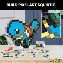 MEGA Pokemon: Pixel Art - Squirtle Toys & Games Mattel