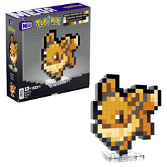 MEGA Pokemon: Eevee - Pixel Retro Style Art 323 Pieces Toys & Games Mattel