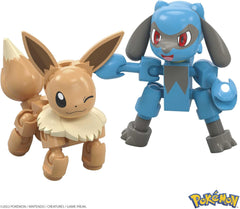 MEGA Pokemon: Pokemon Picnic - 163 Piece Building Set - Eevee and Riolu Toys & Games Mattel