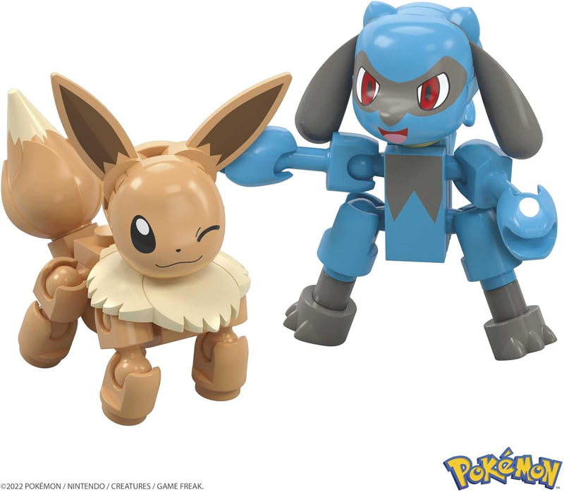 MEGA Pokemon: Pokemon Picnic - 163 Piece Building Set - Eevee and Riolu Toys & Games Mattel
