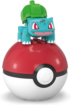 MEGA Pokemon: Poke Ball Bulbasaur - 30 Piece Building Set Toys & Games Mattel