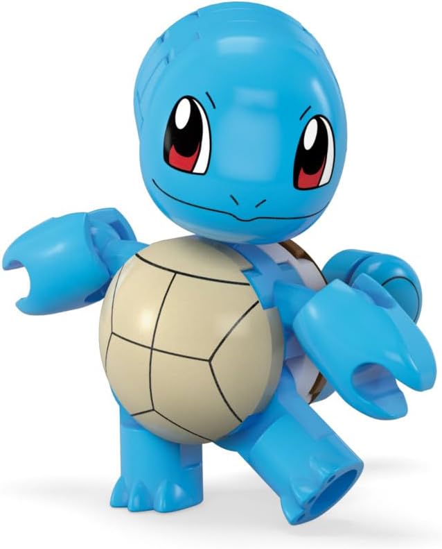 MEGA Pokemon: Poke Ball Squirtle - 17 Piece Building Set Toys & Games Mattel