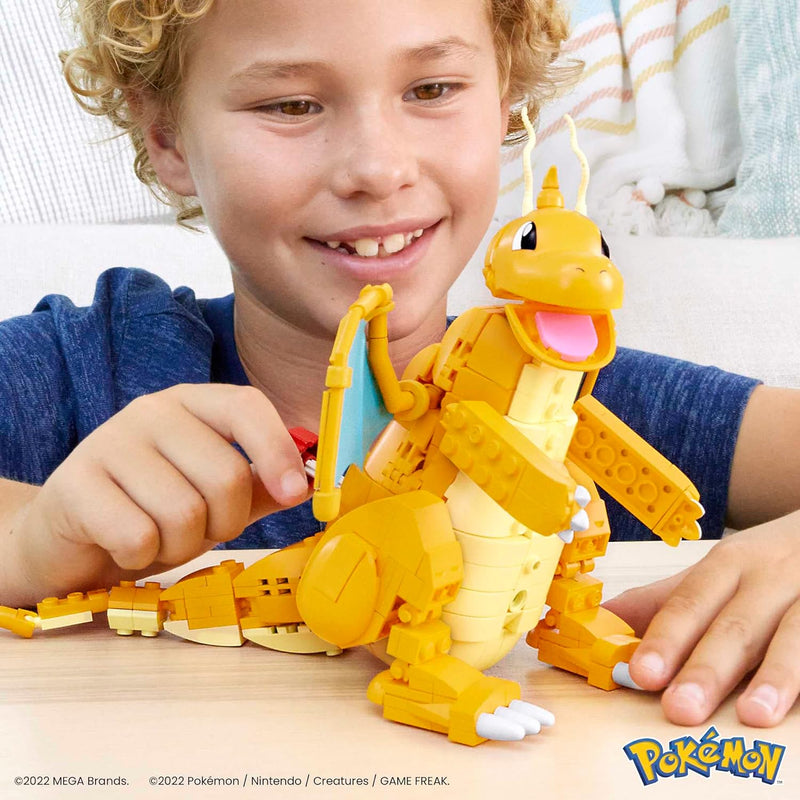 MEGA Pokemon: Dragonite - 387 Piece Building Set Toys & Games MEGA