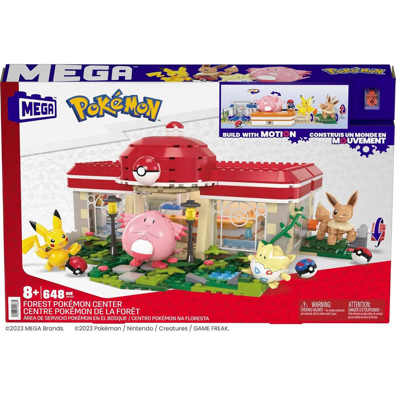 MEGA Pokemon: Forest Center - 648 Pieces Building Set (HNT93) Toys & Games Mattel