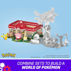 MEGA Pokemon: Forest Center - 648 Pieces Building Set (HNT93) Toys & Games Mattel