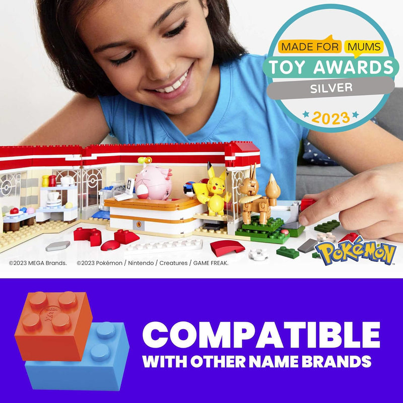 MEGA Pokemon: Forest Center - 648 Pieces Building Set (HNT93) Toys & Games Mattel