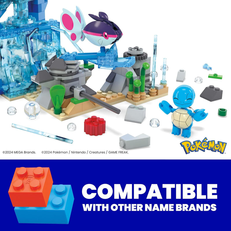MEGA Pokemon: Aquatic Adventure - 319 Pieces Toys & Games MEGA