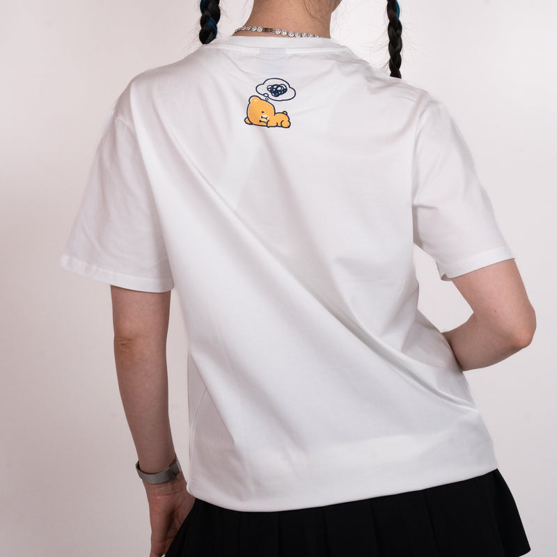 Overthinker T-shirt T-Shirts Milk Mocha Bear