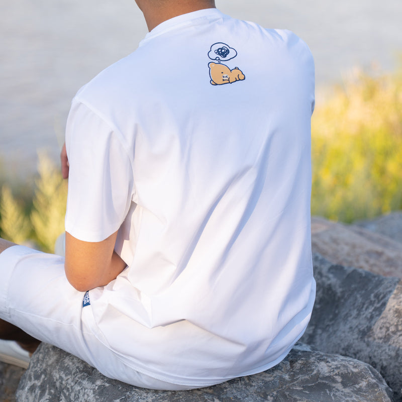 Overthinker T-shirt T-Shirts Milk Mocha Bear