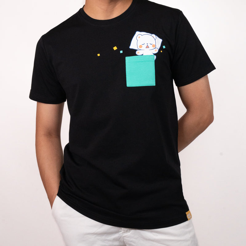 Sleeping Pocket Milk T-shirt T-Shirts Milk Mocha Bear
