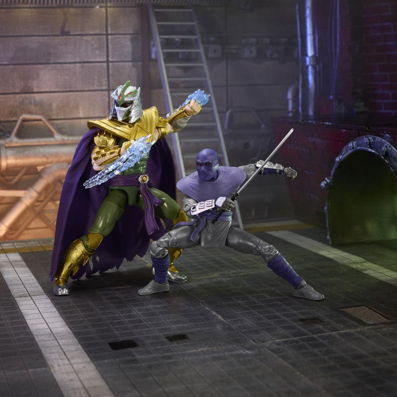 Power Rangers X Teenage Mutant Ninja Turtles Lightning Collection Morphed Shredder Toys & Games Hasbro