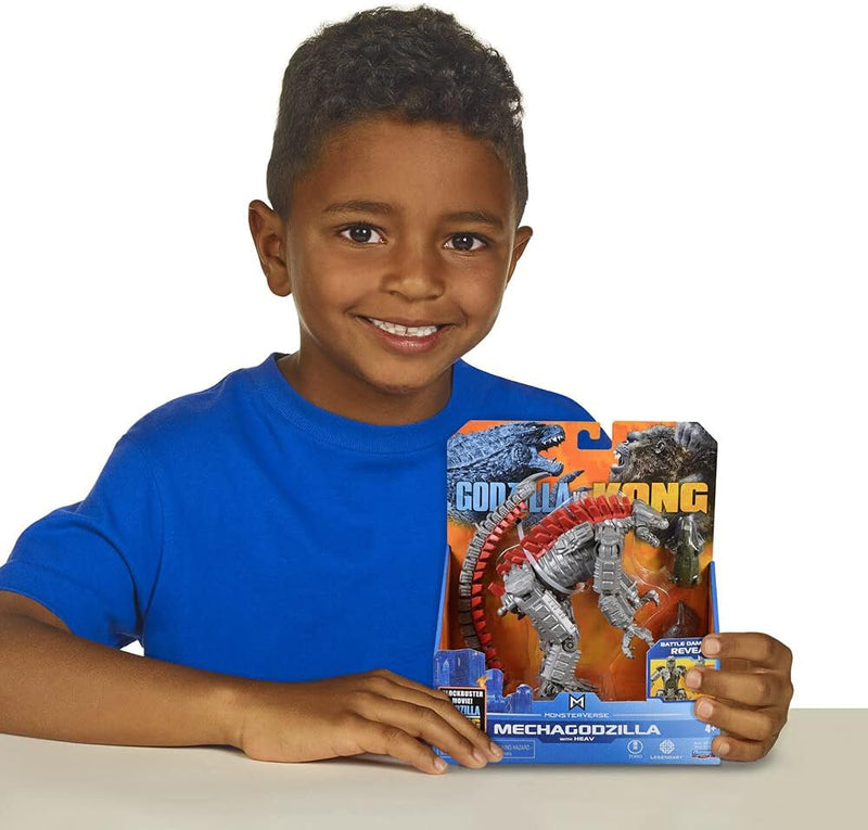 MonsterVerse Godzilla vs Kong: MechaGodzilla with HEAV - 6" Toy Model Toys & Games Playmates