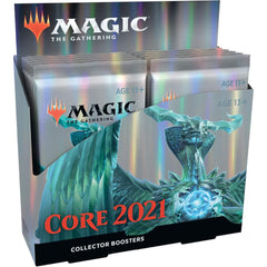 Magic: The Gathering MTG TCG: Core Set 2021 Collector Booster Box - 12 Packs Card Game Wizards of the Coast