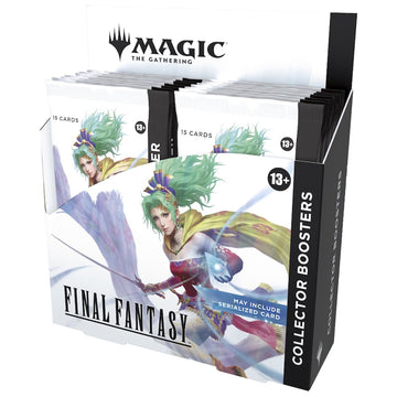 Magic: The Gathering TCG: Final Fantasy Collector Booster Box - 12 Packs Card Game Wizards of the Coast