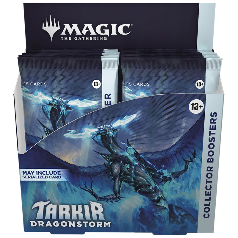 Magic: The Gathering TCG: Tarkir Dragonstorm Collector Booster Box - 12 Packs Card Game Wizards of the Coast