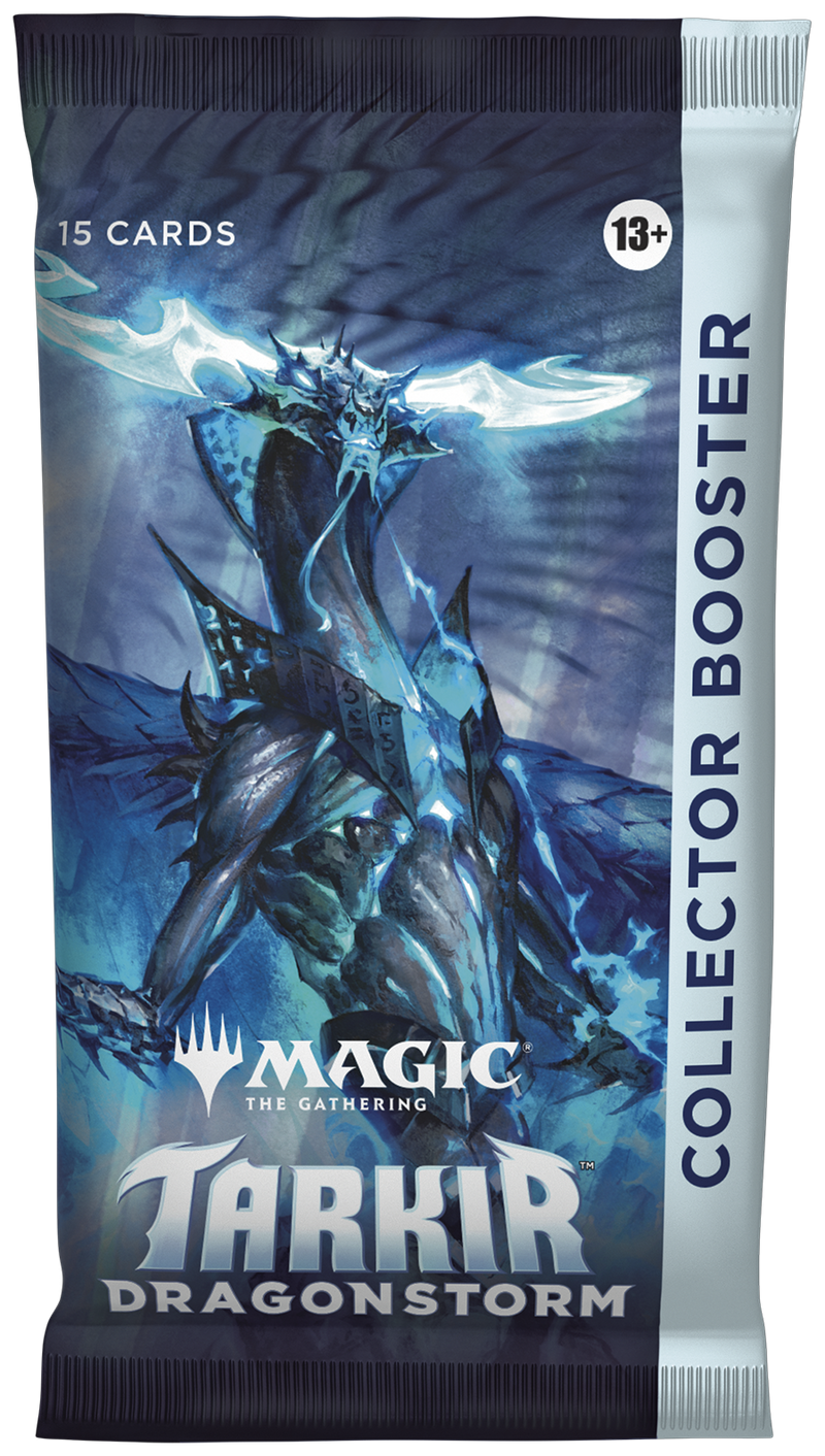 Magic: The Gathering TCG: Tarkir Dragonstorm Collector Booster Box - 12 Packs Card Game Wizards of the Coast