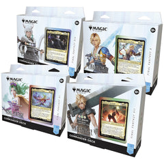 Magic: The Gathering TCG: Final Fantasy Collector Premium Edition Commander Decks - Includes All 4 Surge Foil Decks Card Game Wizards of the Coast