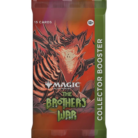 Magic: The Gathering TCG - The Brother's War Collector Booster Pack - 1 Pack Card Game Wizards of the Coast