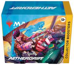 Magic: The Gathering MTG TCG: Aetherdrift Collector Booster Box - 12 Packs Card Game Wizards of the Coast