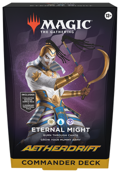 Magic: The Gathering MTG TCG: Aetherdrift Commander - Set of 2 decks Card Game Wizards of the Coast