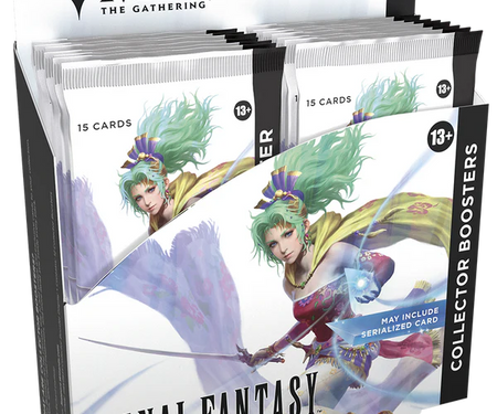Magic: The Gathering TCG: Final Fantasy Collector Booster Box - 12 Packs Card Game Wizards of the Coast
