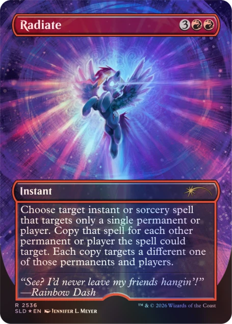 Magic: the Gathering TCG: Secret Lair x My Little Pony - Friendship is Magic (Traditional Foil Edition)