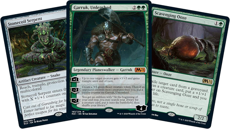 Magic The Gathering: Challenger Deck 2021 - Mono Green Stompy Card Game Wizards of the Coast