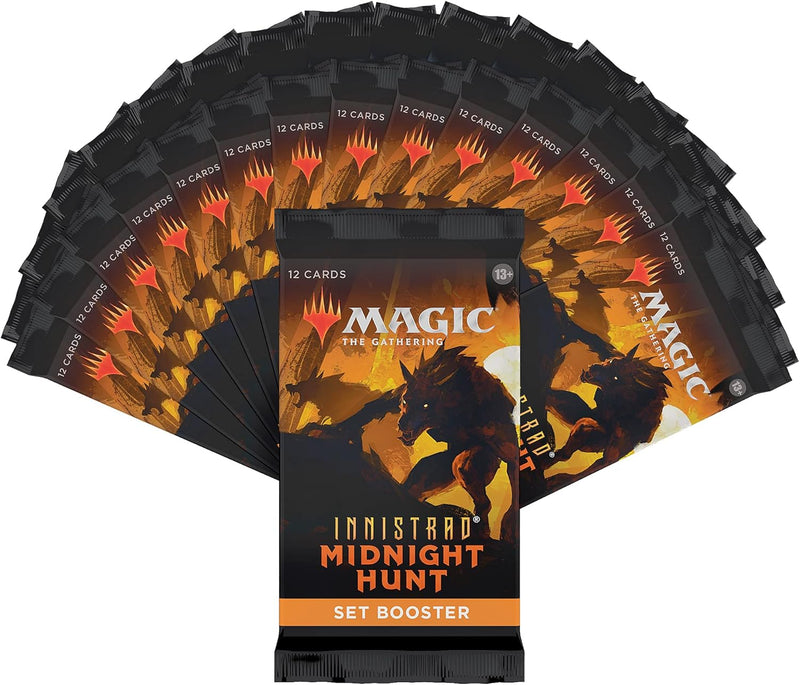 Magic: The Gathering TCG: Innistrad Midnight Hunt - Set Booster Box Card Game Wizards of the Coast