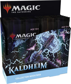 Magic The Gathering TCG: Kaldheim Collector Booster Box - 12 Packs Card Game Wizards of the Coast