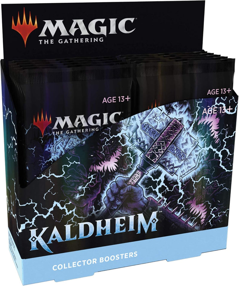 Magic The Gathering TCG: Kaldheim Collector Booster Box - 12 Packs Card Game Wizards of the Coast