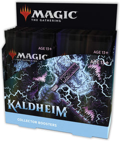 Magic The Gathering TCG: Kaldheim Collector Booster Box - 12 Packs Card Game Wizards of the Coast