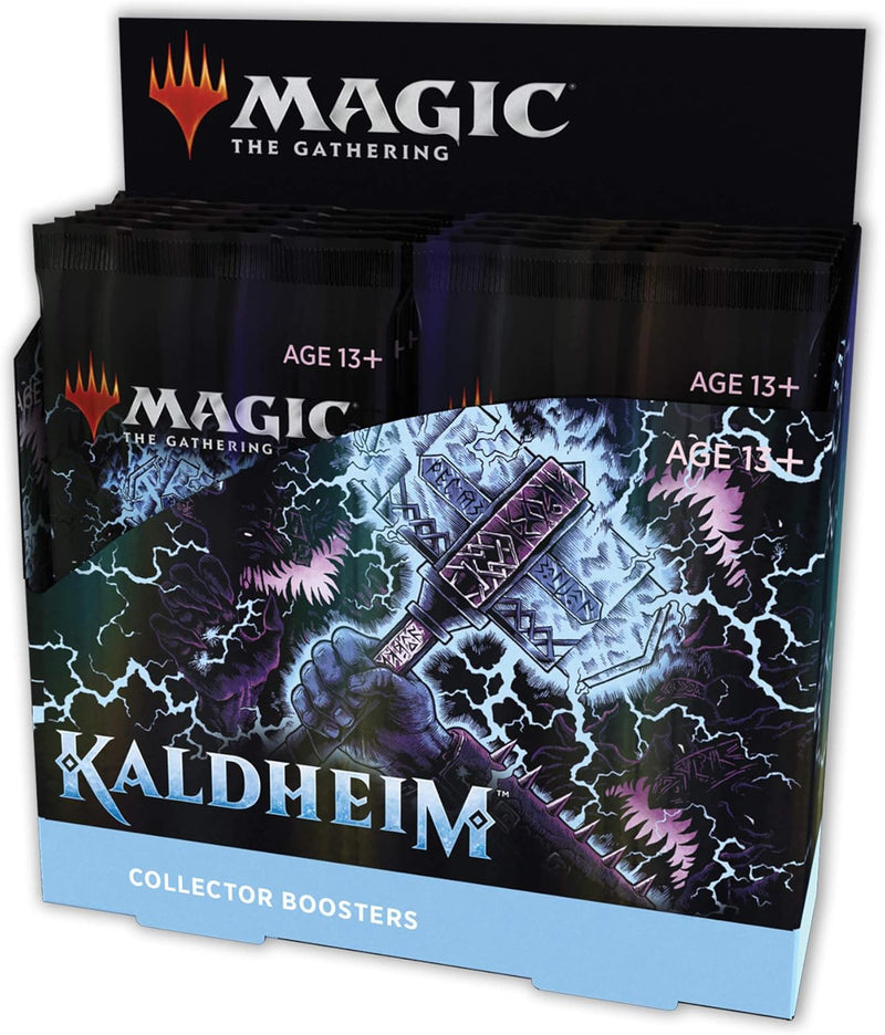 Magic The Gathering TCG: Kaldheim Collector Booster Box - 12 Packs Card Game Wizards of the Coast