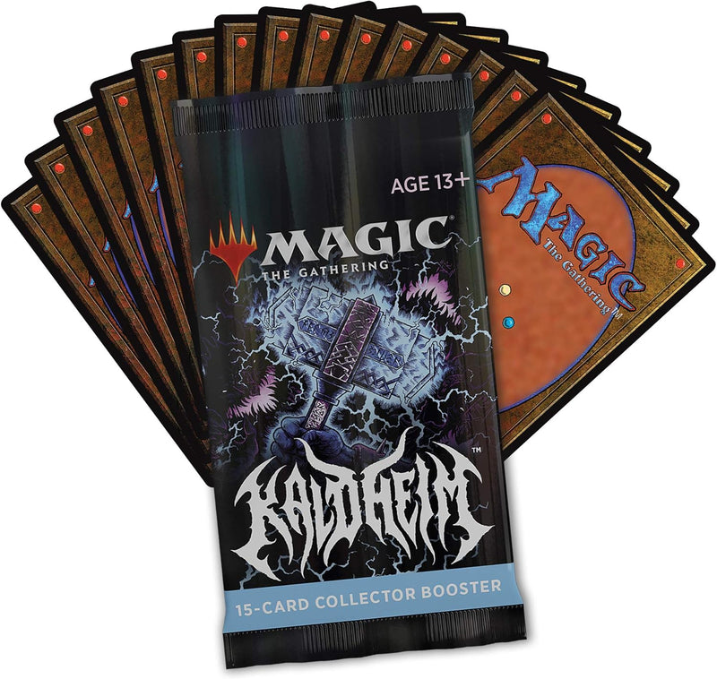 Magic The Gathering TCG: Kaldheim Collector Booster Box - 12 Packs Card Game Wizards of the Coast