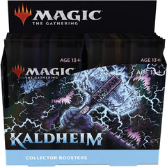 Magic The Gathering TCG: Kaldheim Collector Booster Box - 12 Packs Card Game Wizards of the Coast