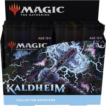 Magic The Gathering TCG: Kaldheim Collector Booster Box - 12 Packs Card Game Wizards of the Coast