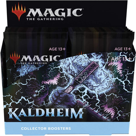 Magic The Gathering TCG: Kaldheim Collector Booster Box - 12 Packs Card Game Wizards of the Coast