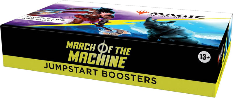 Magic: The Gathering TCG: March of the Machine Jumpstart Booster Box - 18 packs Card Game Wizards of the Coast